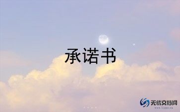 个人承诺书最新7篇