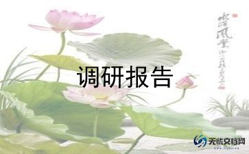 酒店调研报告范文最新6篇