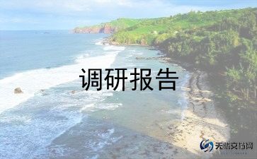 药市场调研报告精选6篇