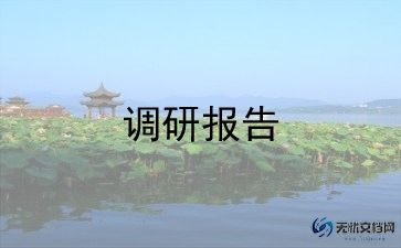 心理调研报告8篇