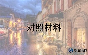 班子检查对照材料优质5篇