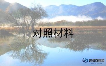 班子检视剖析对照材料6篇