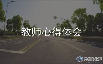 2024教师的心得体会范文模板5篇