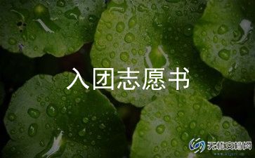 正规入团申请书范文6篇