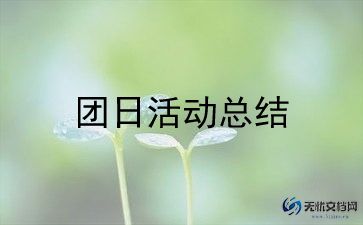 团日活动心得8篇