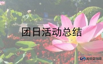 315团日活动总结优秀8篇