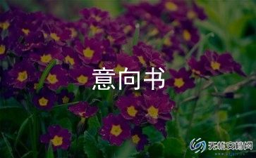 合作投资意向书6篇